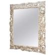 18th Century Foliate-Carved Wood Mirror Frame